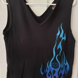 Harley V Neck Tank
